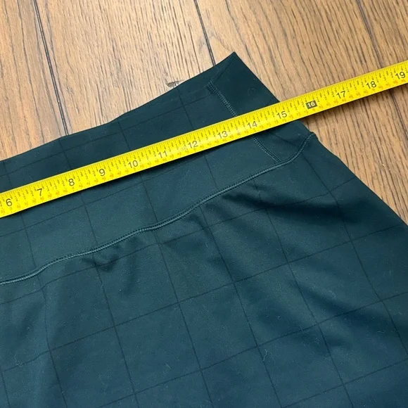VUORI WOMEN'S VOLLEY SKIRT- Green Plaid - Picture 6 of 11